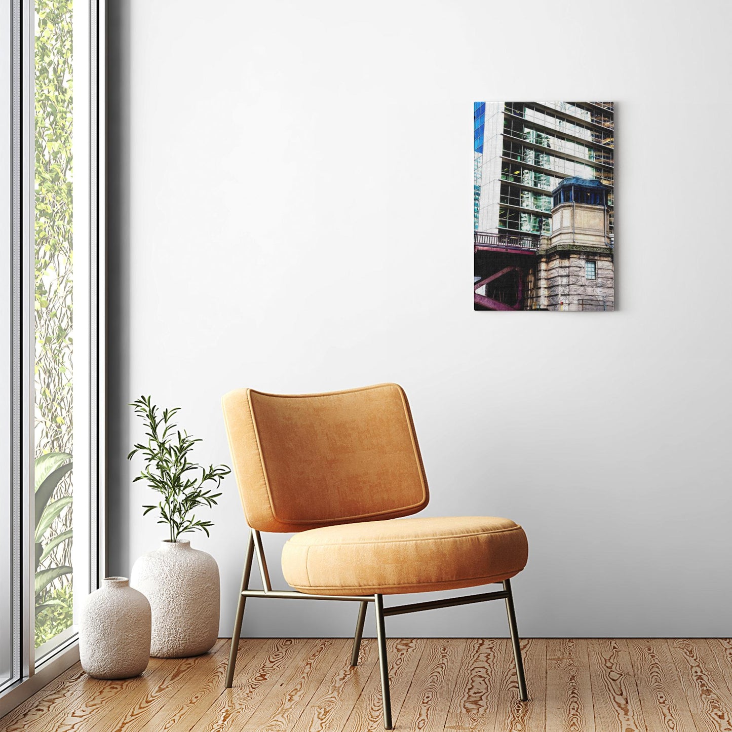 Canvas - Ready to Hang - Chicago - Michigan Avenue Bridge - Photo Art by Anna Miller