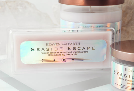Luxury Fragrance Wax Melt by Heaven and Earth - Seaside Escape