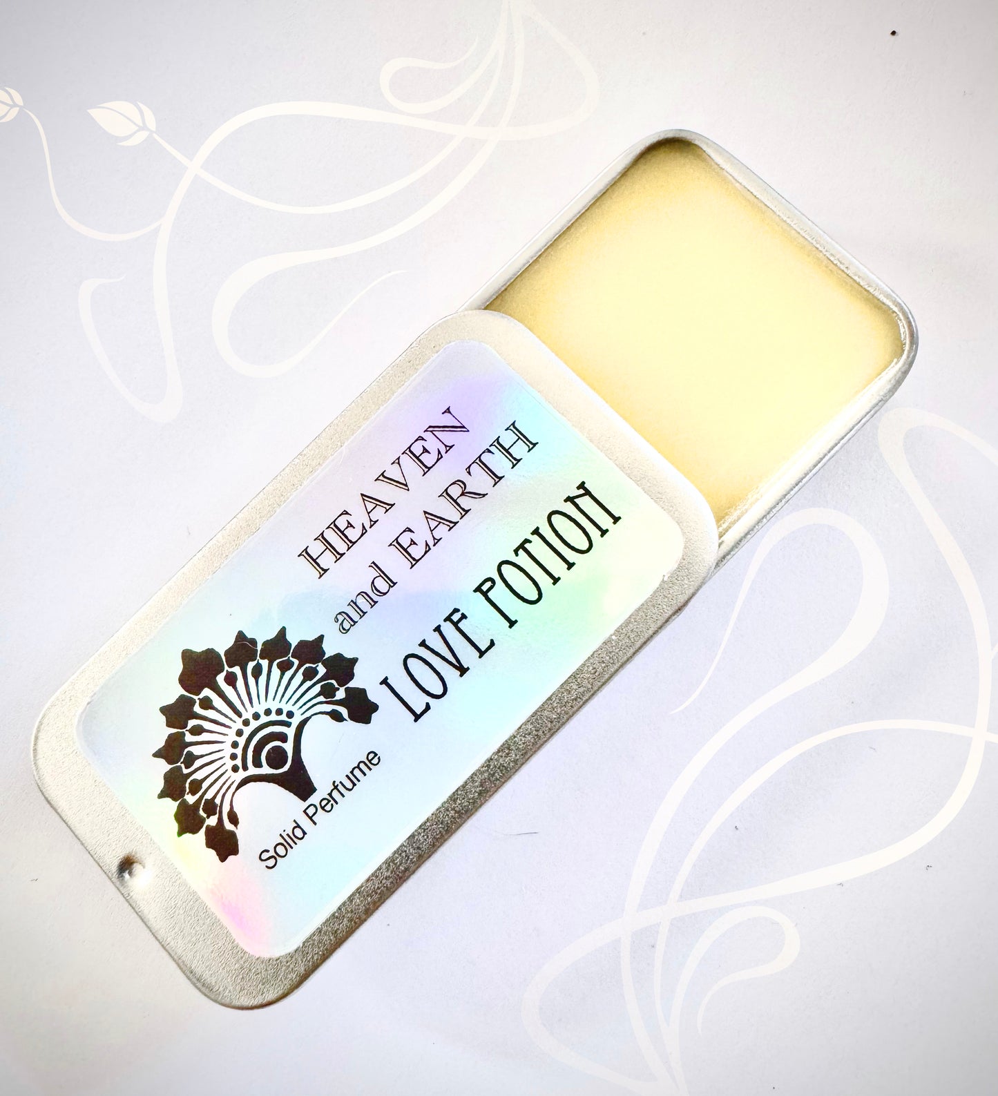 Solid Perfume - Love Potion – Handcrafted Luxury in a Rectangle Tin