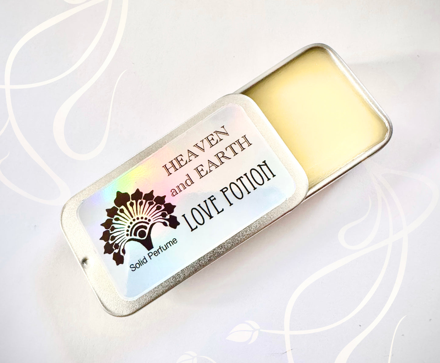 Solid Perfume - Love Potion – Handcrafted Luxury in a Rectangle Tin