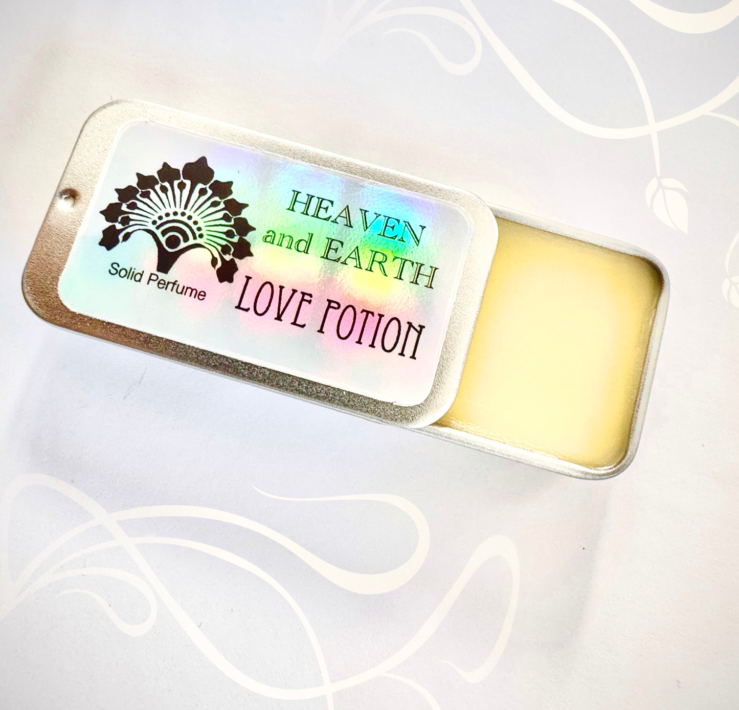 Solid Perfume - Love Potion – Handcrafted Luxury in a Rectangle Tin