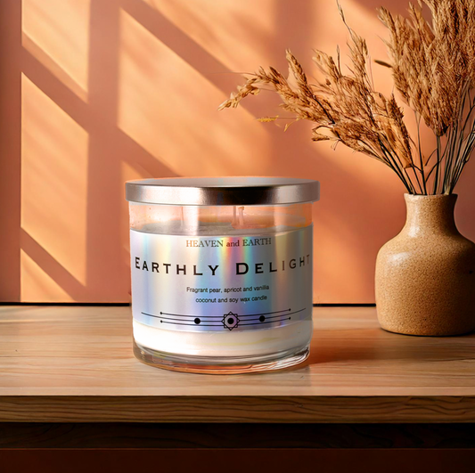 Luxury Fragrance Candle by Heaven and Earth - Earthly Delight