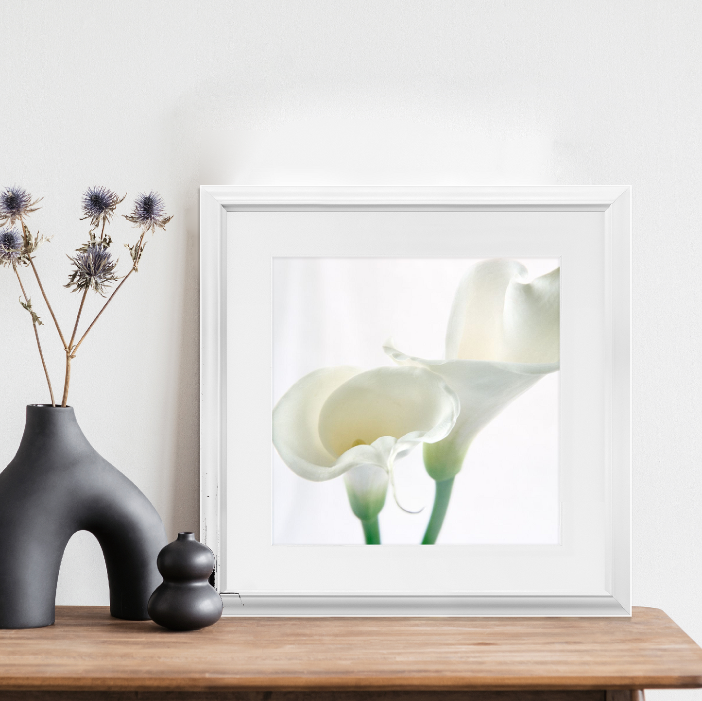Framed Print - Calla Lilly Abstract 2 - Ready to Hang Art