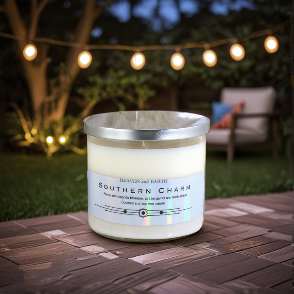 Luxury Fragrance Candle by Heaven and Earth - Southern Charm