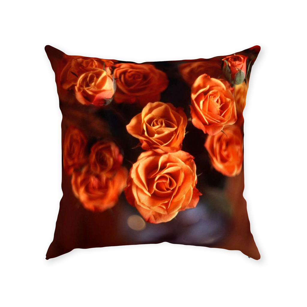 Throw Pillow - Roses