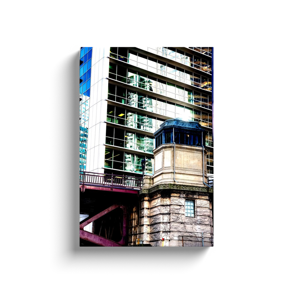 Canvas - Ready to Hang - Chicago - Michigan Avenue Bridge - Photo Art by Anna Miller