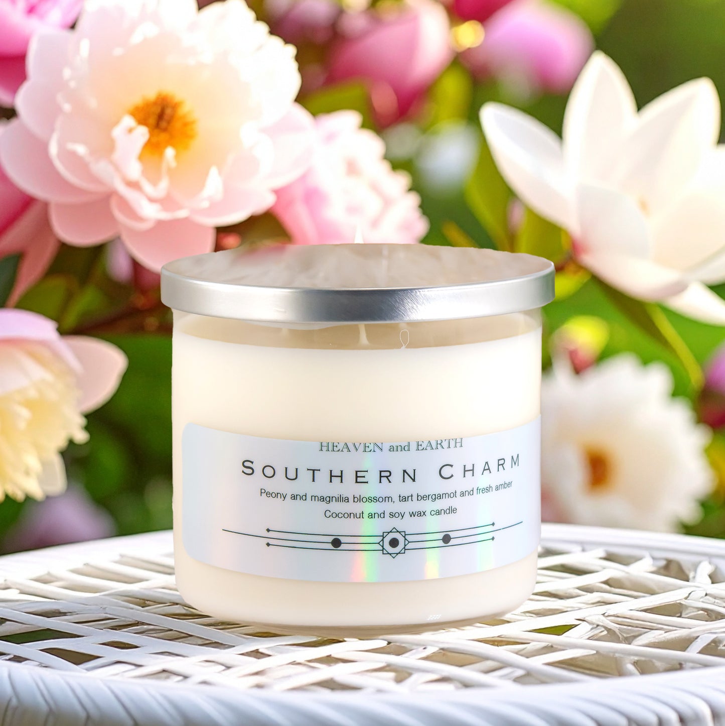 Luxury Fragrance Candle by Heaven and Earth - Southern Charm
