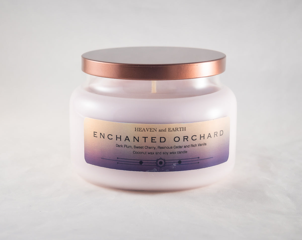 Luxury Fragrance Candle by Heaven and Earth - Enchanted Orchard