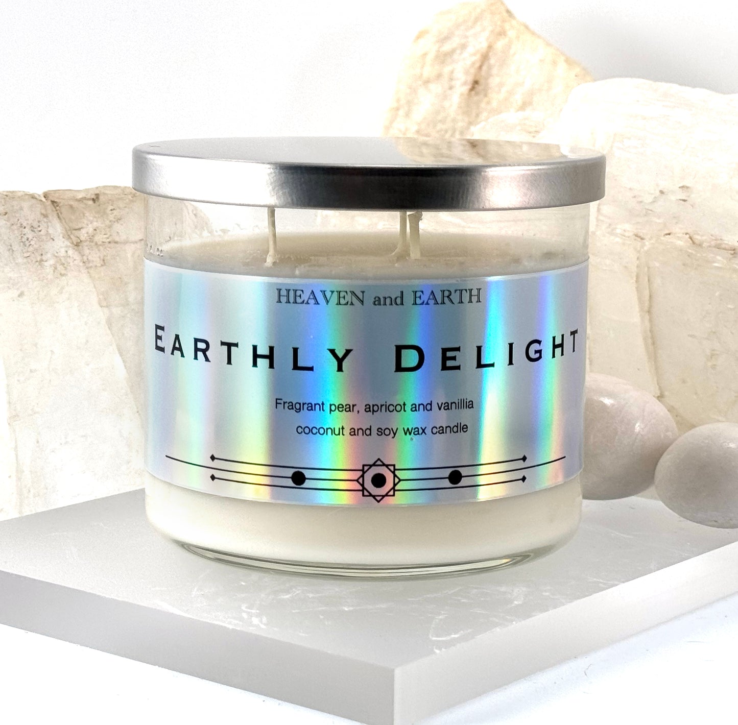 Luxury Fragrance Candle by Heaven and Earth - Earthly Delight