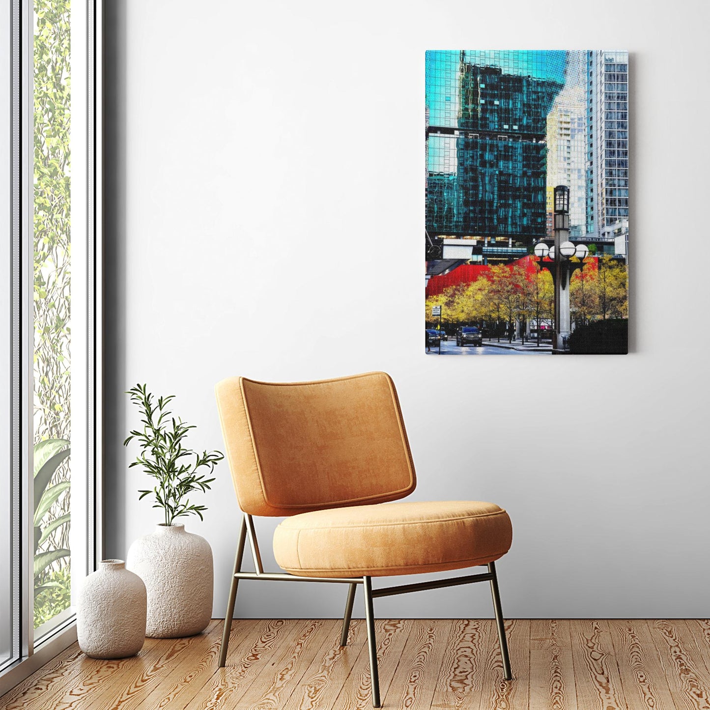 Canvas - Ready to Hang - Chicago Riverfront - Photo Art by Anna Miller