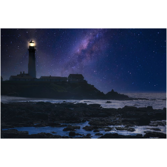 Archival Print -Night on the Pacific Coast, Big Sur, CA, USA