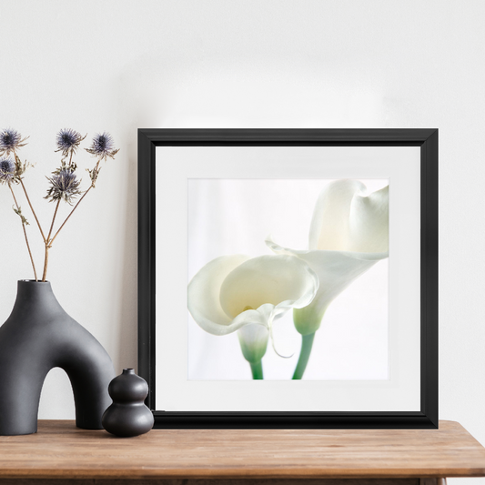 Framed Print - Calla Lilly Abstract 2 - Ready to Hang Art