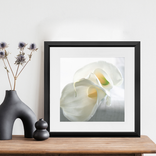 Framed Print - Calla Lilly Abstract 3 - Ready to Hang Art