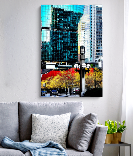 Canvas - Ready to Hang - Chicago Riverfront - Photo Art by Anna Miller