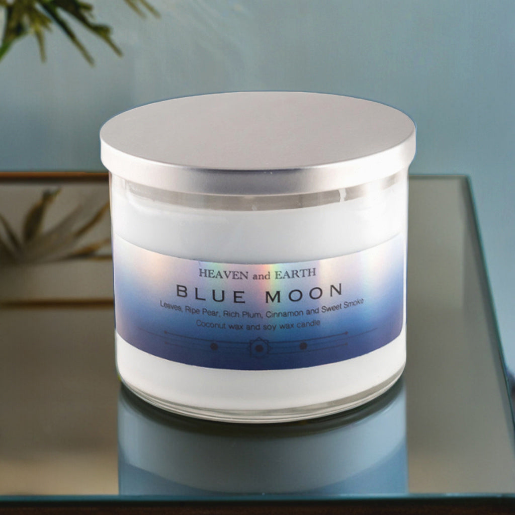 Luxury Fragrance Candle by Heaven and Earth - Blue Moon