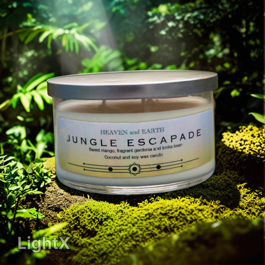 Luxury Fragrance Candle by Heaven and Earth - Jungle Escapade