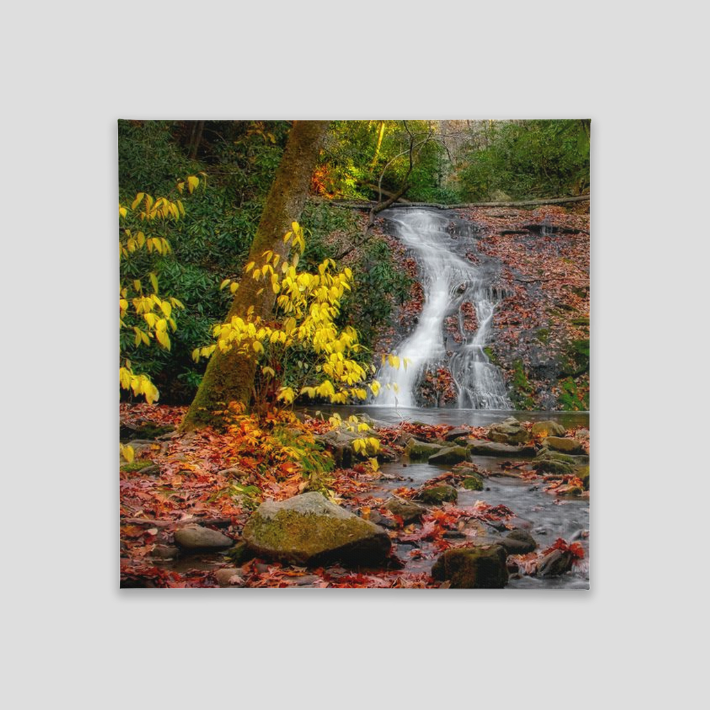 Canvas Tile - 8x8 - full gallery wrap - Smoky Mountains, Tennessee