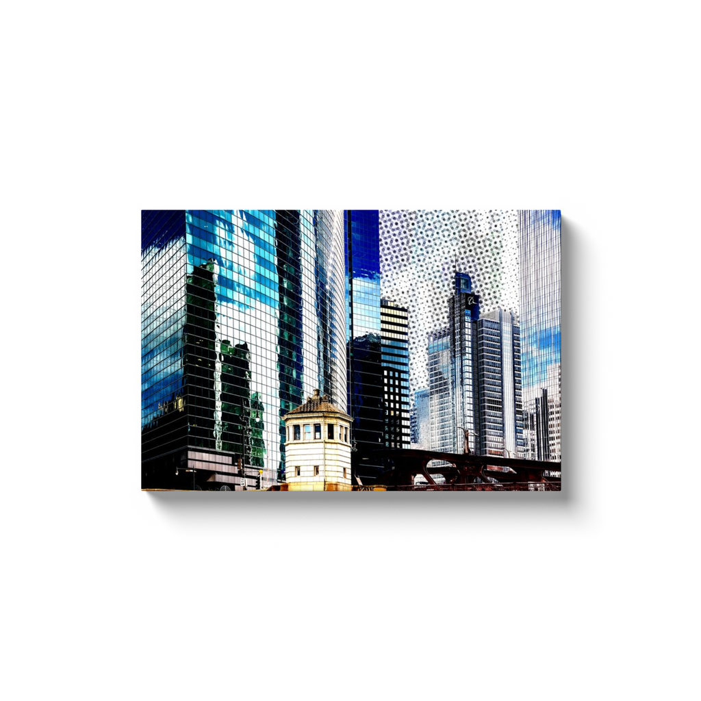 Canvas - Ready to Hang - Chicago - Michigan Avenue - Photo Art by Anna Miller