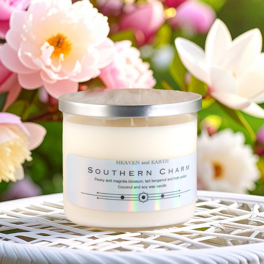 Luxury Fragrance Candle by Heaven and Earth - Southern Charm